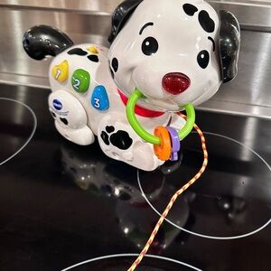 VTech Pull & Sing Puppy Dalmatian Early Learning Baby Toddler Educational- Works